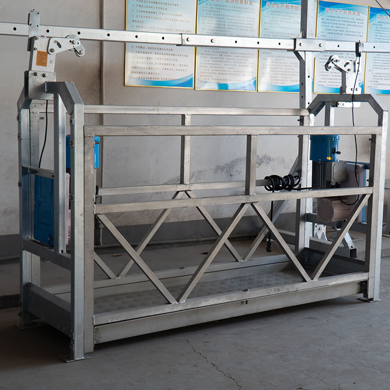 Zlp630 पिन प्रकार तार रस्सी अस्थायी निलंबित प्लेटफार्म