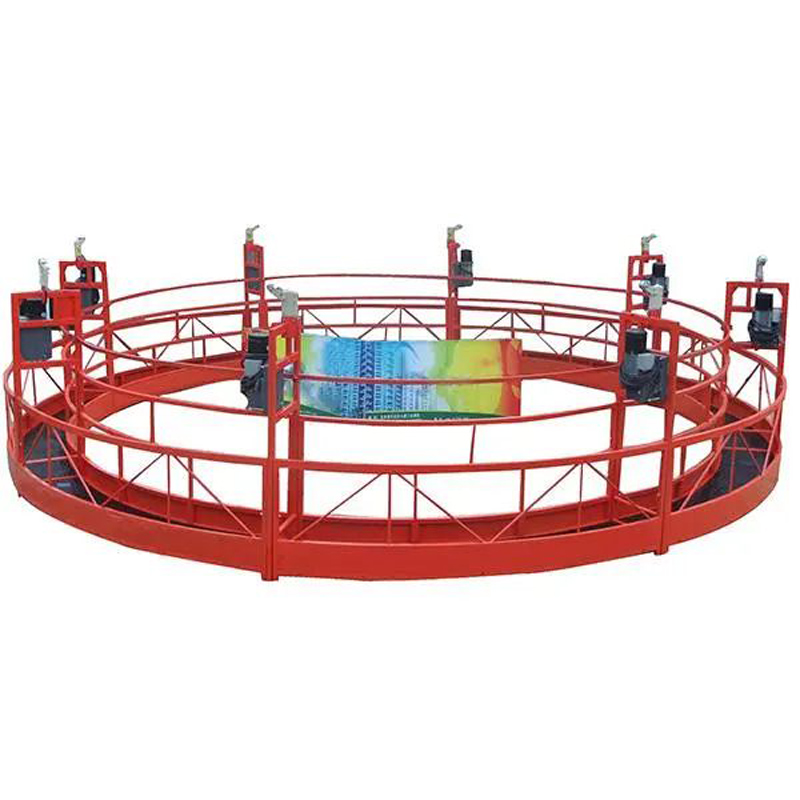 चिमनी के लिए गोलाकार निलंबित मंच