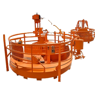 गोल निलंबित प्लेटफार्म