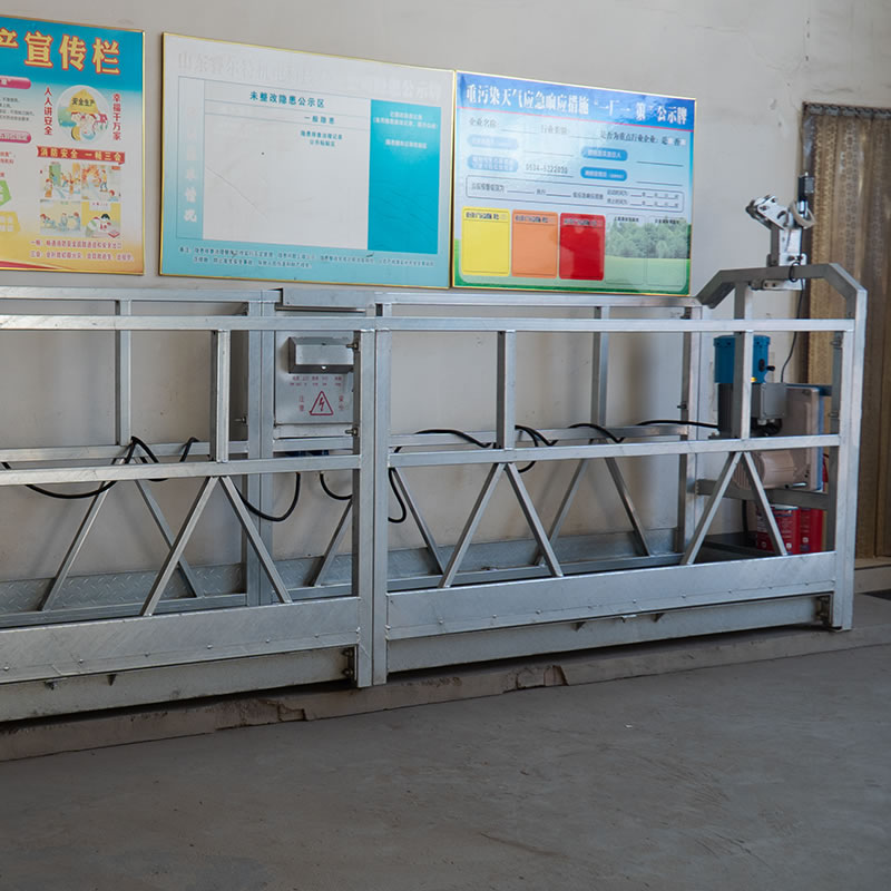 भवन निर्माण एल्यूमीनियम निलंबित प्लेटफार्म