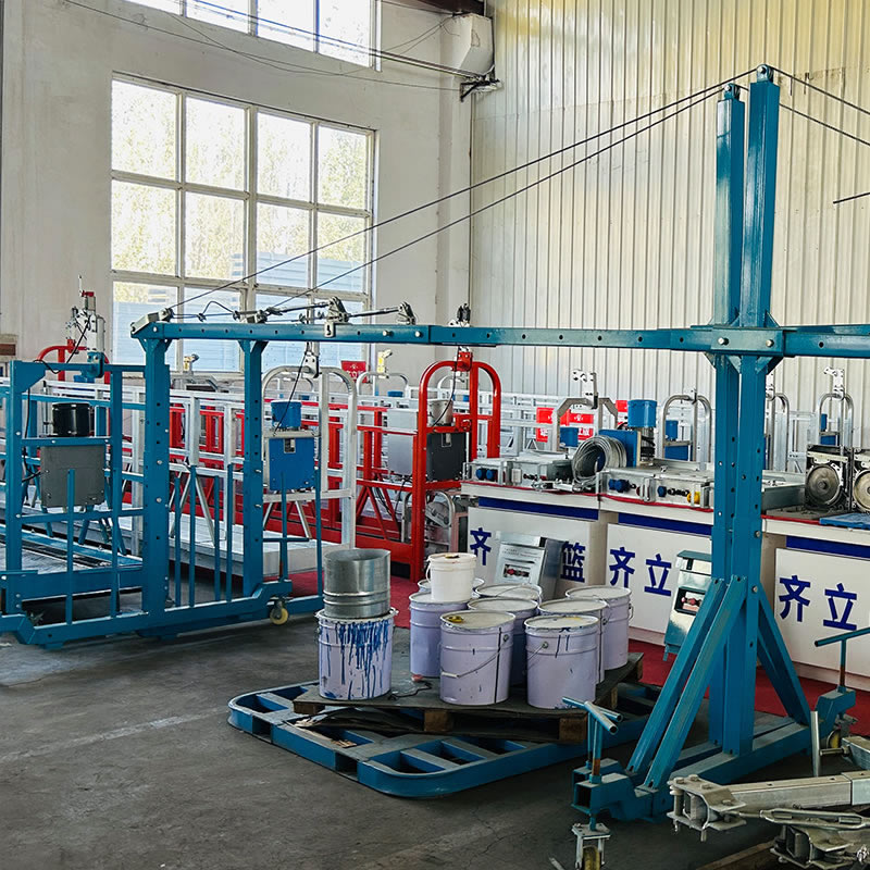 टोकरी रस्सी निलंबित प्लेटफार्म